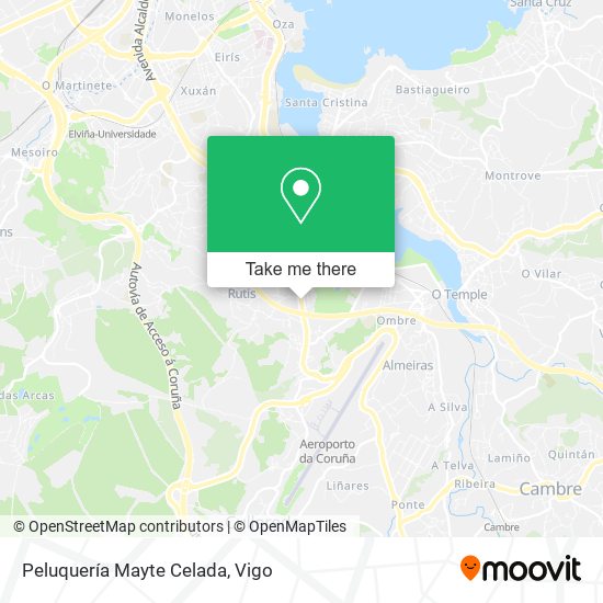 Peluquería Mayte Celada map