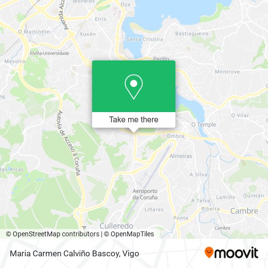 Maria Carmen Calviño Bascoy map