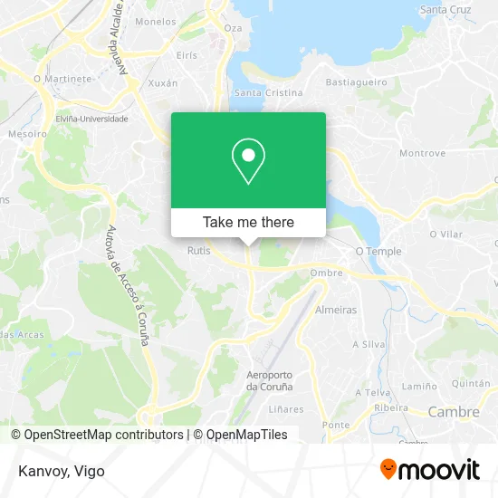 Kanvoy map