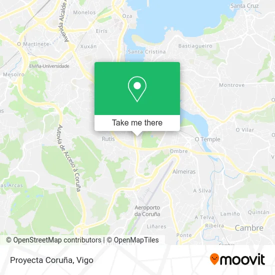 Proyecta Coruña map