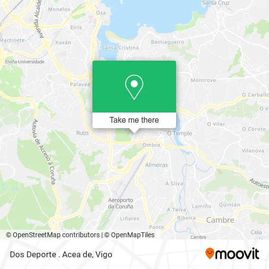Dos Deporte . Acea de map