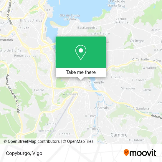 mapa Copyburgo