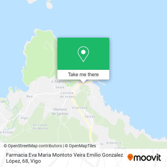 Farmacia Eva Maria Montoto Veira Emilio Gonzalez López, 68 map