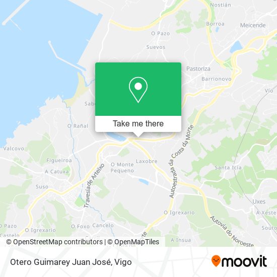 Otero Guimarey Juan José map