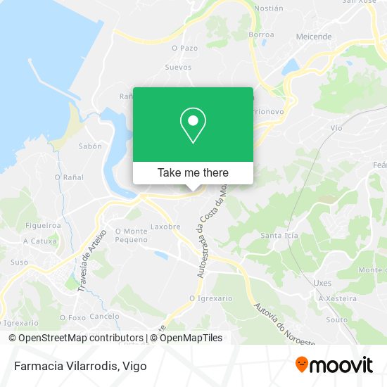 Farmacia Vilarrodis map