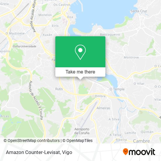 mapa Amazon Counter-Levisat