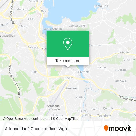 Alfonso José Couceiro Rico map