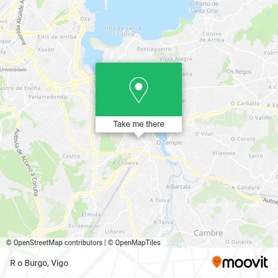 mapa R o Burgo