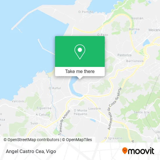 Angel Castro Cea map