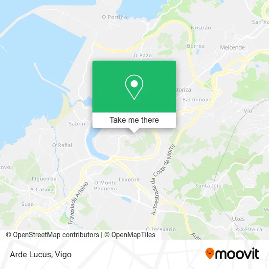 Arde Lucus map