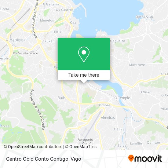 Centro Ocio Conto Contigo map