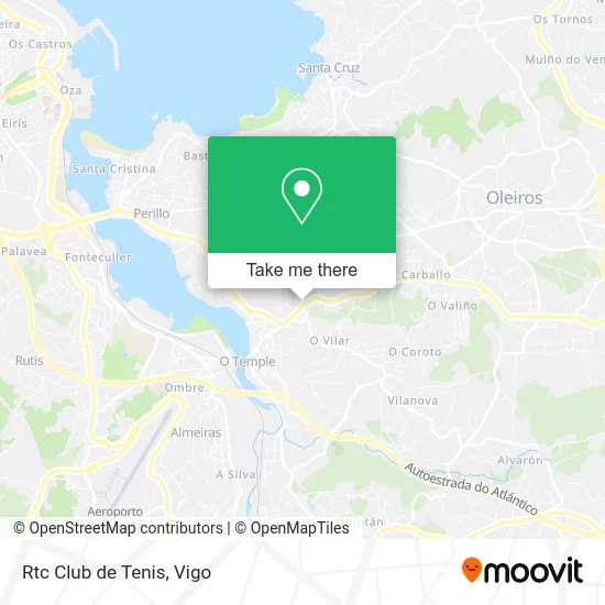 Rtc Club de Tenis map