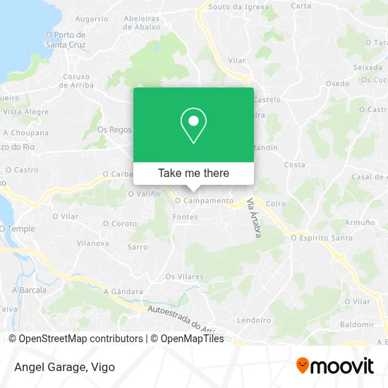Angel Garage map