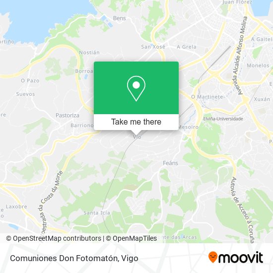 Comuniones Don Fotomatón map