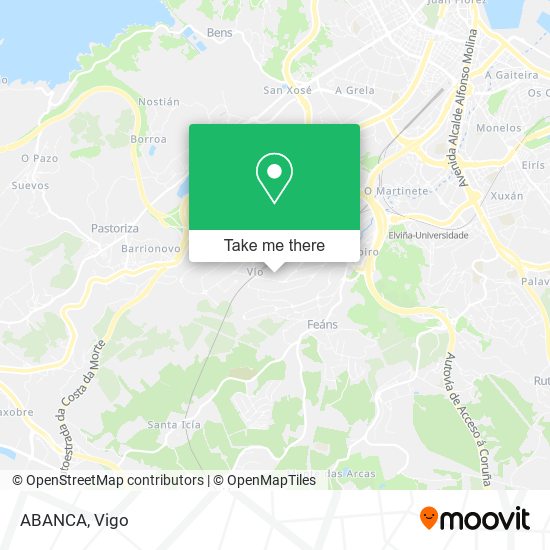 ABANCA map