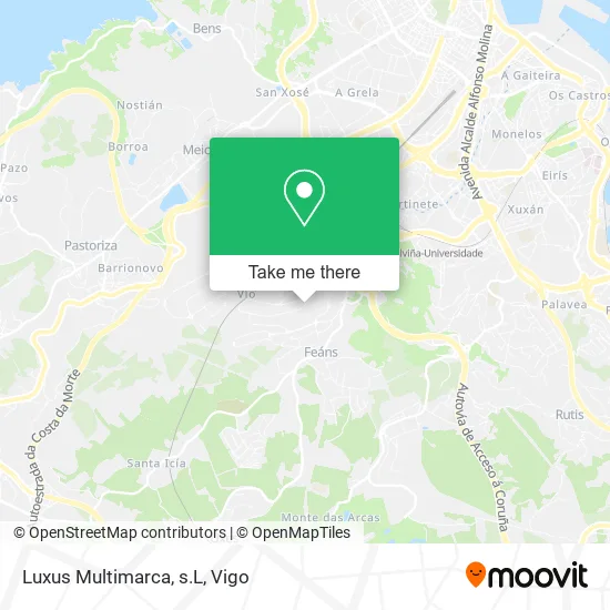 Luxus Multimarca, s.L map