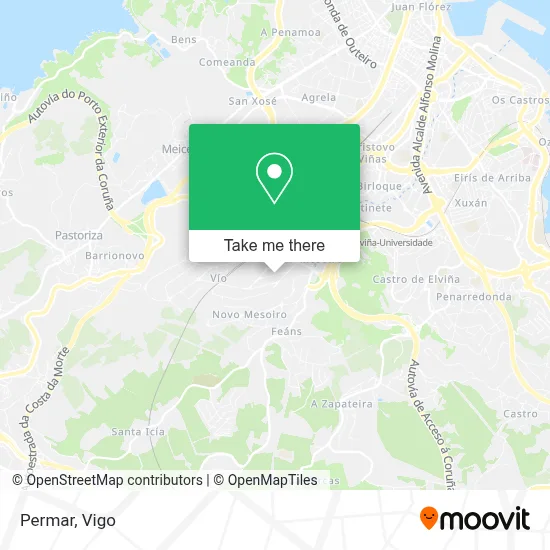 Permar map