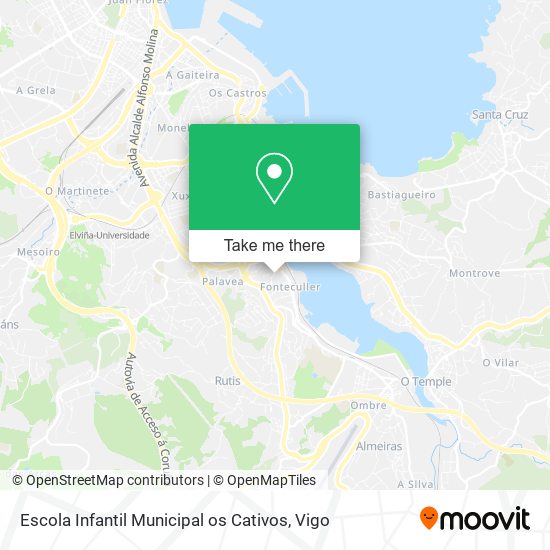 Escola Infantil Municipal os Cativos map
