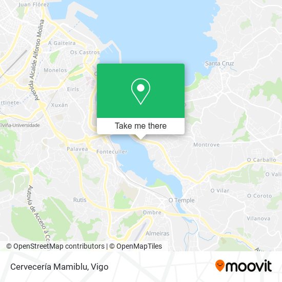 Cervecería Mamiblu map