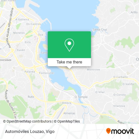 mapa Automóviles Louzao