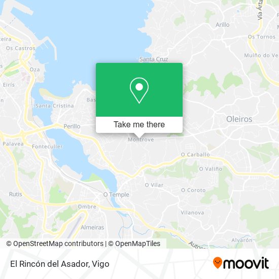 El Rincón del Asador map