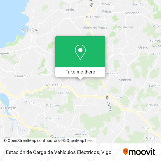 Estación de Carga de Vehículos Eléctricos map