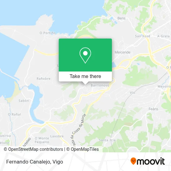 Fernando Canalejo map