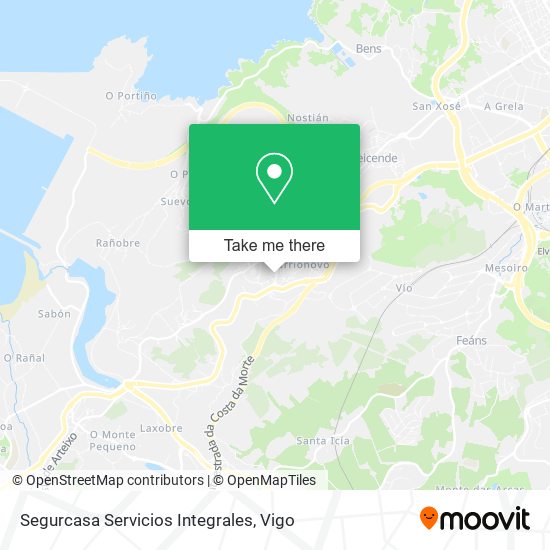 mapa Segurcasa Servicios Integrales