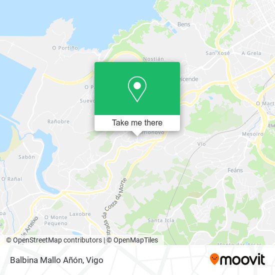 Balbina Mallo Añón map