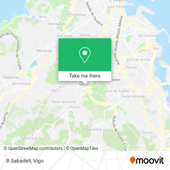 B Sabadell map