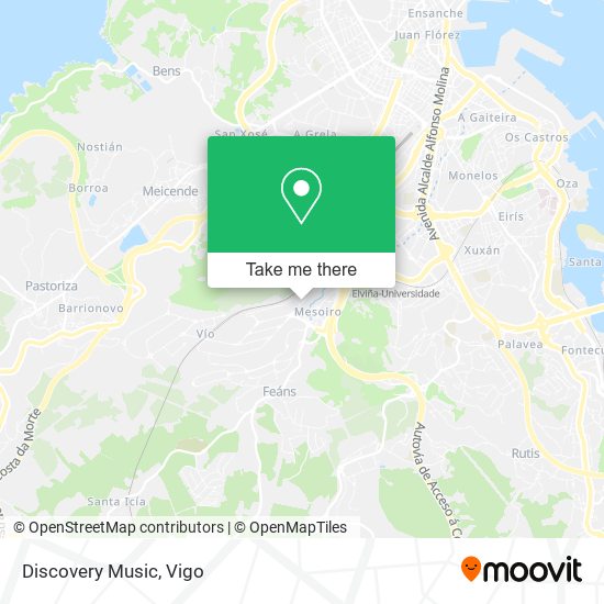 Discovery Music map