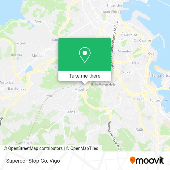 Supercor Stop Go map