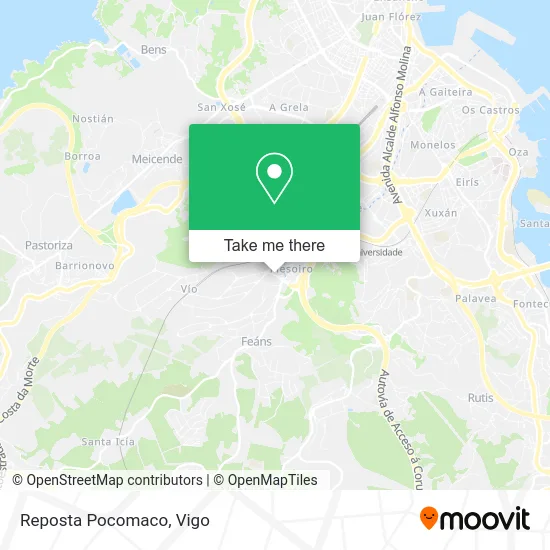 Reposta Pocomaco map