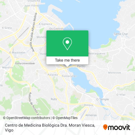 Centro de Medicina Biológica Dra. Moran Viesca map