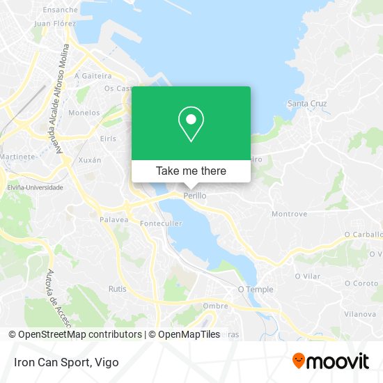 Iron Can Sport map