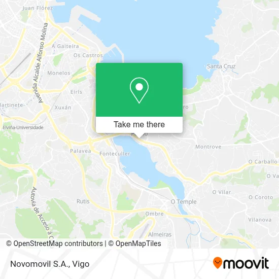 Novomovil S.A. map