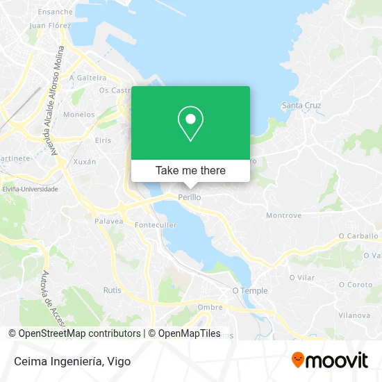 Ceima Ingeniería map