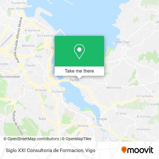 Siglo XXI Consultoría de Formacion map