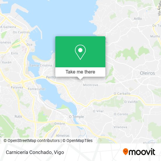 Carnicería Conchado map