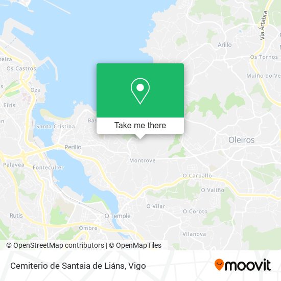 Cemiterio de Santaia de Liáns map