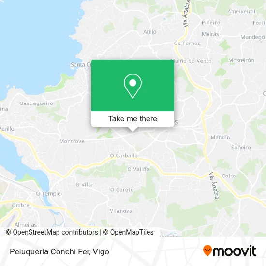 Peluquería Conchi Fer map