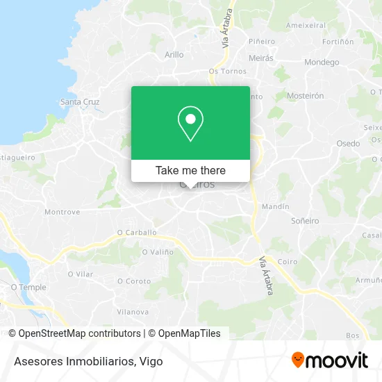 Asesores Inmobiliarios map