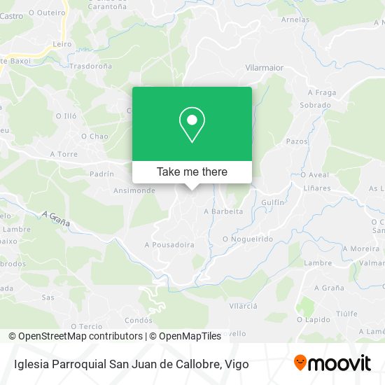 Iglesia Parroquial San Juan de Callobre map