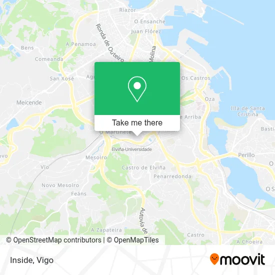 Inside map