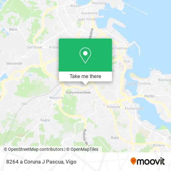 mapa 8264 a Coruna J Pascua