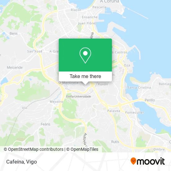 Cafeína map