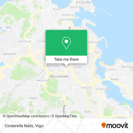 Cinderella Nails map