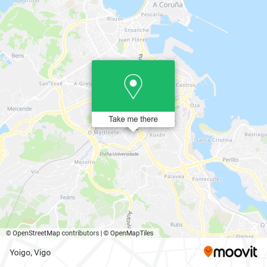 Yoigo map