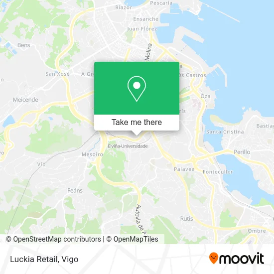 Luckia Retail map