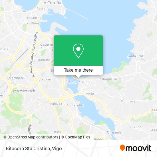 Bitácora Sta.Cristina map